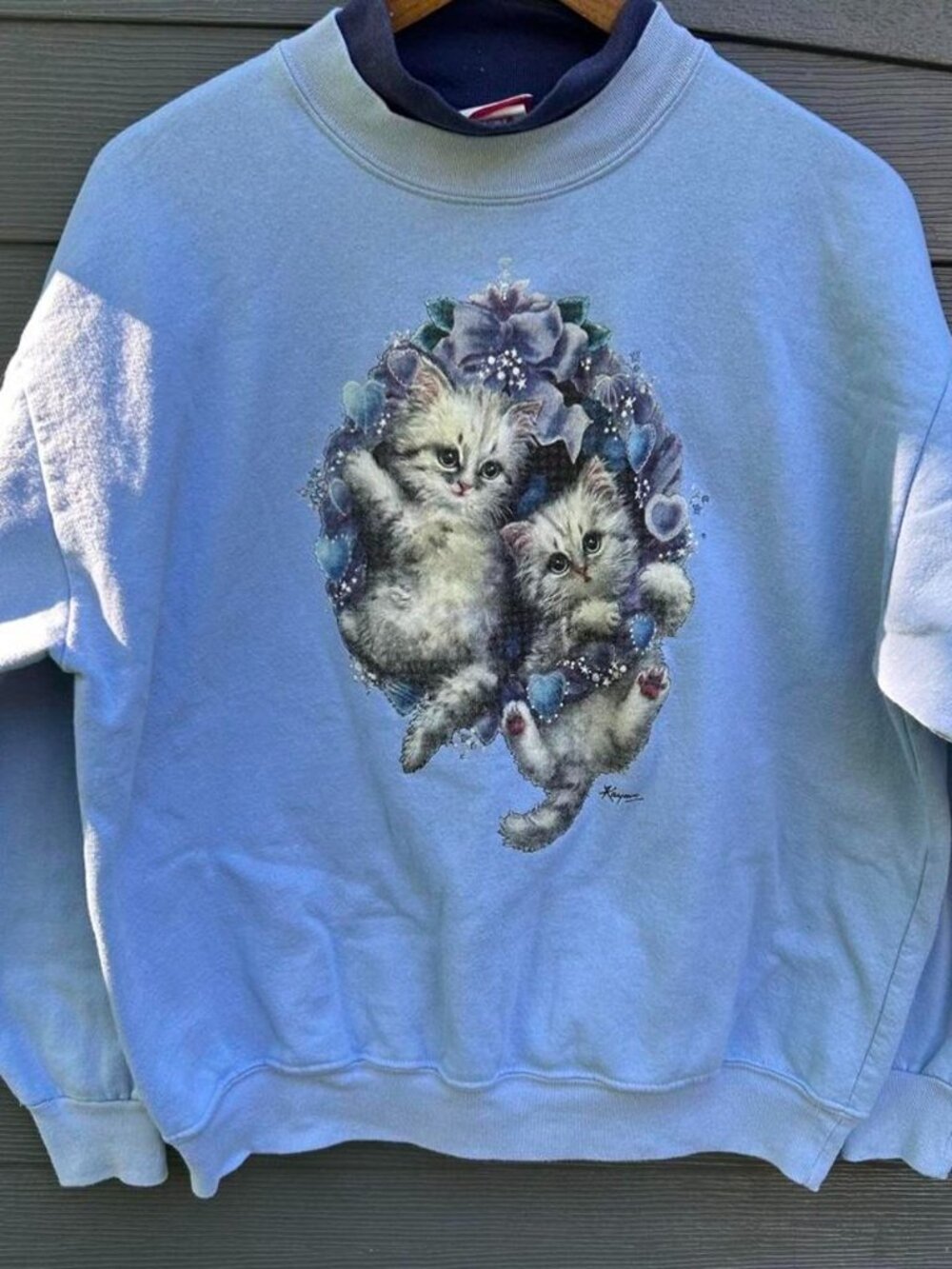 Women's Blue Sweatshirt